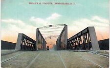 Rensselaer Broadway Viaduct Steel Bridge 1910 NY  picture