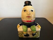 Vintage Hand-Painted HUMPTY DUMPTY Limoges Inspired Porcelain Hinged TRINKET BOX picture