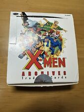 2009 09 MARVEL X-MEN ARCHIVES TRADING CARDS OPEN BOX - 28 SEALED PACKS (SKETCH?) picture