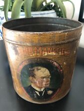 Richard Mansfield Cigar Coronas Can Tin No Top Vintage Liberty Can Company PA picture
