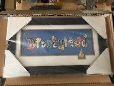 Disneyland Gothic Framed Pin Set | Limited Ed of 500 | MINT CONDITIONS picture