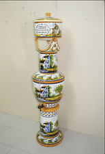 ANTIQUE SPANISH POTTERY CERAMIC WATER PURIFIER 64 INCH HIGH BY CONRADO GRANELL picture