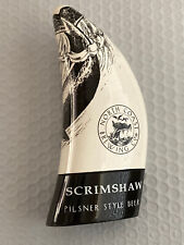 North Coast Brewing Scrimshaw Pilsner Style Beer - Whale Tooth Beer Tap Handle picture