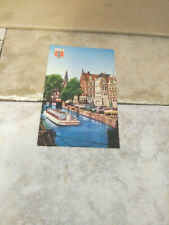 POSTCARD AMSTERDAM DENMARK 1962 POSTED picture
