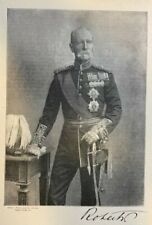 1897 Vintage Magazine Illustration British General Lord Roberts picture