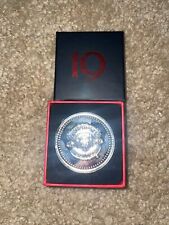 Manchester United States Thick Silver Coin Safe In Box picture