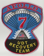 Apollo 7 US Navy UDT recovery team NASA space patch picture