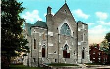 c1940s St. Augustine Church Montpelier Vermont Vintage Postcard picture
