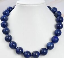 Beautiful Lapis Lazuli String Necklace Natural Stone Afghanistan picture