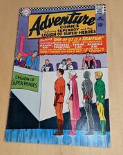 Adventure Comics #346 VG+ DC 1966 1st Ferro Lad Karate Kid Nemesis Projectra picture