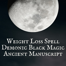 Weight Loss Spell Demonic Black Magic Ancient Manuscript picture