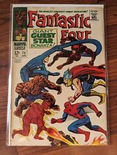 Marvel Comics Fantastic Four #73 1968 12 Cent Spiderman Thor Daredevil picture