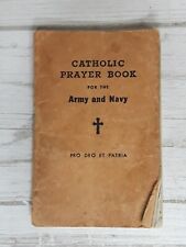 WWI Copyright 1917 Catholic Prayer Book for Army And Navy US Soldier’s Antique picture