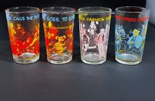 Set of 4 Vintage 1971-73 Archie Comics Glass Drink Tumbler 4.25'' picture