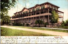 1909 Antique Postcard New Sanford House Hotel Florida Tampa picture