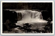 RPPC Cumberland Falls State Park KY Kentucky Cumberland Falls Vintage Postcard picture