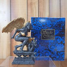 Studio Collection Gothic Angel And Gargoyle Statue By Veronese Design picture