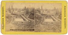 PHILADELPHIA SV - Spring Garden Water Works - American Scenery 1880s picture