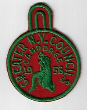 BSA 1956 Camporee Greater NY Council GREEN Border [MX-1928] picture