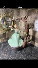 Gorgeous Vintage 1980’s , Lady Swinging On Swing Sculpture  picture