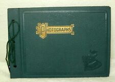 VTG Photograph Album/Scrap Book  7 x 10
