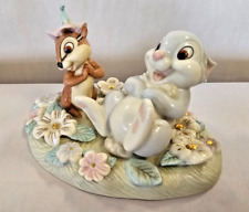 Lenox Disney Showcase Collection 'Thumper's Flowery Friend' Snow White Figure picture