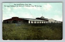 Enid OK, Enid Stock Yard Pavilion, Oklahoma c1910 Vintage Postcard picture