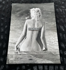 MARILYN MONROE 1962 Pool Scene Last Photo By Lawrence Schiller *Original Caption picture