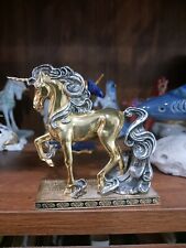 Franklin Mint Collector's Treasury of Unicorns - 24K Gold Coated Unicorn picture