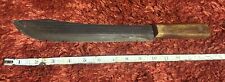 Vintage Tru-Edge OLD HICKORY Chef Butcher Knife Co Full Tang  10” Blade USA picture