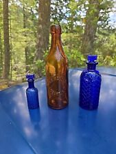 1890s New York Blob Top Beer◇ Antique M.F. Keeler Auburn NY Ale Bottle picture