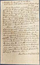 1810 Mississippi Territorial Court Document – Danial Burnet Signature picture