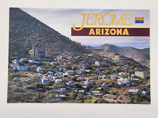postcard Jerome Little Mining town Arizona Aerial view Unposted Jerry Jacka picture