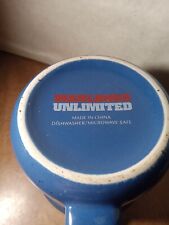 Marlboro Unlimited Mug, Blue Speckled Ceramic, 16 oz Vintage picture