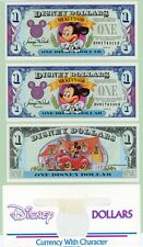 20 1993 DISNEY DOLLARS MICKEY'S 65th SEQUENTIAL #'d Bills-IN CRISP UNCIRCULATED picture