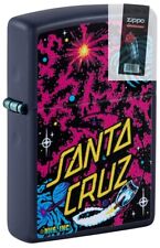 Zippo 48414 Santa Cruz Outer Space Galaxy Design Lighter + FLINT PACK picture