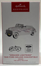 Hallmark Keepsake 2022 Ornament GREASE LIGHTNING 1948 FORD Deluxe Convertible picture