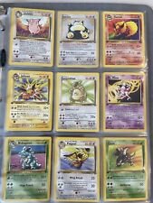 Pokemon Cards Near Complete Jungle 1st Edition Non Holo Set Near Mint-Light Play picture