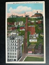 Postcard Cincinnati OH - Mt Adams Inclined Railway - Funicular picture