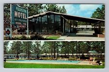 Folkston GA-Georgia, Folkston Motel Advertising Antique, Vintage Postcard picture