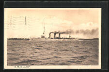 Ak Battle Ship S. M. S. Cöln on the Lake 1911 picture
