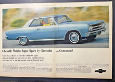 Magazine Advertisement 1965 Chevelle Malibu Super Sport picture