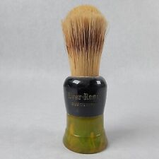 Vintage Ever Ready 200 Shaving Brush Green Catalan and Black Bakelite Handle picture