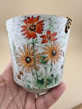 Vintage Japan Planter Floral Ceramic Hanging picture