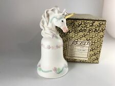 ENESCO Porcelain Bell, 1986, Unicorn, #107158, NIB picture
