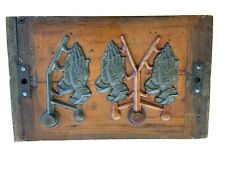 antique praying hands wooden architectural panel altar anthropology Mormons picture
