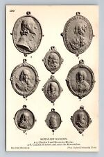 London England, Royalist Badges Displayed At British The Museum Vintage Postcard picture