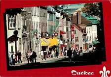 Saint Louis Street, Quebec, Canada chrome Postcard picture