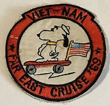 Patch usaf us air force patch  snoopy  far east cruise vietnam war picture