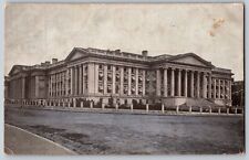 Washington WA - Treasury Building at Pennsylvania Avenue - Vintage Postcard picture